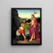 Easter Morning - Johann Friedrich Overbeck — framed artwork on a wall