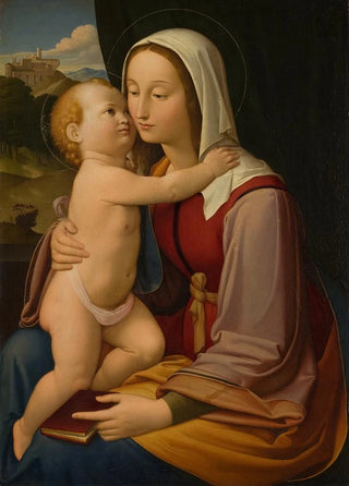Johann Friedrich Overbeck - The Virgin And Child.webp