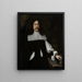 Portrait of Heinrich Wilhelm von Kellner - Johann Friedrich Trescher — framed artwork on a wall