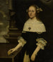Portrait painting of Maria Margareta von Holzhausen - Johann Friedrich Trescher — artwork view