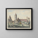 Estavayer - Johann Friedrich Wagner — framed artwork on a wall