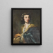 The Sculptor Paul Egell - Johann Georg Dathan — framed artwork on a wall