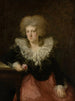Portrait Painting of a Woman - Johann Georg Edlinger — artwork view