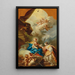 The Mystic Marriage of Saint Catherine - Johann Georg Grasmair — framed artwork on a wall
