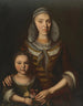 Young woman and child - Johann Georg Koch — artwork view