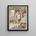 Calendar Painting Seasons Spring - Johann Georg Volmar — framed artwork on a wall