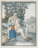 Autumn Seasons Calendar Painting - Johann Georg Volmar — artwork view