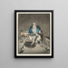 Calendar Painting Seasons Winter - Johann Georg Volmar — framed artwork on a wall