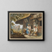 Letters - Johann Georg Volmar — framed artwork on a wall