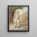 Dairy of the surroundings of Bern - Johann Georg Volmar — framed artwork on a wall
