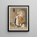 The Happiness of Marriage - Johann Georg Volmar — framed artwork on a wall
