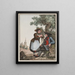 Peasants of the Canton of Solothurn - Johann Georg Volmar — framed artwork on a wall