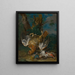 Nature morte avec un tétras - Johann Georg de Hamilton — framed artwork on a wall