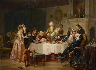 Celebration after Baptism - Johann Geyer — artwork view