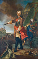 The Prince Eugene of Savoy as a General - Johann Gottfried Auerbach — artwork view