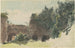 Ancient Roman ruins overgrown with trees and bushes - Johann Gottfried Klinsky — artwork view