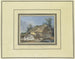 Watermill painting with a peasant, a donkey, and a dog - Johann Gottlieb Hackert — artwork view