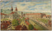 View of the Church of the Holy Spirit and the Grand Hospital, Bern - Johann Grimm — artwork view