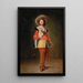 A knight - Johann Hamza — framed artwork on a wall