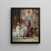 After Baptism - Johann Hamza — framed artwork on a wall