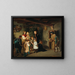 Saint Nicholas Gifts Painting - Johann Hamza — framed artwork on a wall