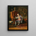 The seal - Johann Hamza — framed artwork on a wall