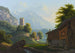 The castle of Resti in the Meiringen valley - Johann Heinrich Bleuler the Younger — artwork view