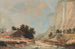View of the Staubbach waterfall in the Lauterbrunnen Valley - Johann Heinrich Bleuler the Younger — artwork view