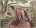 Saint Jerome Reading in a Landscape - Johann Heinrich Ferdinand Olivier — artwork view