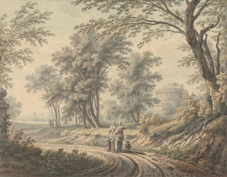 Classic Composition Painting - Johann Heinrich Müntz — artwork view