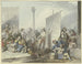 Bâtisseurs sur la Piazetta à Venise - Johann Heinrich Ramberg — artwork view
