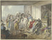 Café sur la Piazetta à Venise - Johann Heinrich Ramberg — artwork view