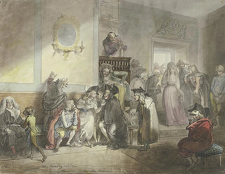Venetian Casino Painting - Johann Heinrich Ramberg — artwork view
