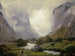 La vallée de Lauterbrunnen - Johann Heinrich Schilbach — artwork view