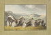 a prehistoric stone circle on a mound with a vast landscape beyond - Johann Heinrich Wilhelm Tischbein — artwork view