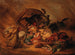 a caravan in the desert during a simoon - Johann Hermann Kretzschmer — artwork view