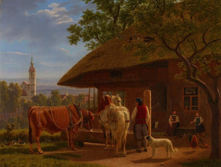 Farm in Kirchberg - Johann Jakob Biedermann — artwork view