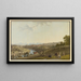 North Bern painting - Johann Jakob Biedermann — framed artwork on a wall