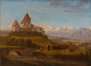Château de Worb - Johann Jakob Biedermann — artwork view