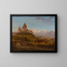 Château de Worb - Johann Jakob Biedermann — framed artwork on a wall
