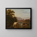 Underwater - Johann Jakob Biedermann — framed artwork on a wall
