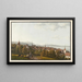 Train venant du nord - Johann Jakob Biedermann — framed artwork on a wall