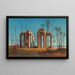 View of Antéopolis - Johann Jakob Frey — framed artwork on a wall
