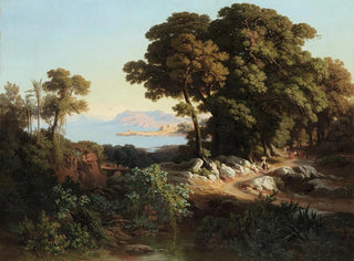 the surroundings of Monreale, Sicily - Johann Jakob Frey — artwork view