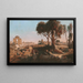 Karnak Painting - Johann Jakob Frey — framed artwork on a wall