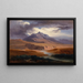 Mountains in the Roman countryside - Johann Jakob Frey — framed artwork on a wall