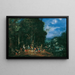 L'Air - Johann Jakob Hartmann — framed artwork on a wall
