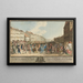 Bernese Procession Painting dedicated to the Gentlemen of the Honorable External State of the City and Republic of Bern - Johann Jakob Lutz — framed artwork on a wall