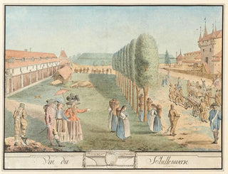 View of the Schellenwerk in Bern - Johann Jakob Lutz — artwork view