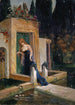 Viviane at Merlin's tomb - Johann Jakob Schneider — artwork view